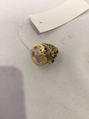 Gold/blue Ring