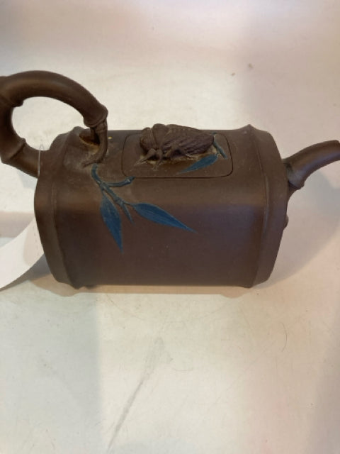Oriental Brown Ceramic Tea Pot