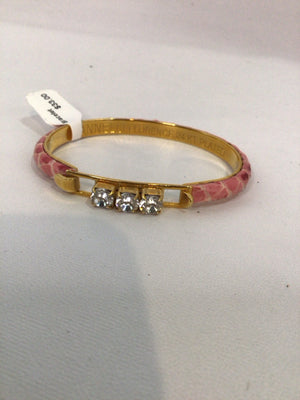 Manelli 24k Plate Pink Snake Bracelet