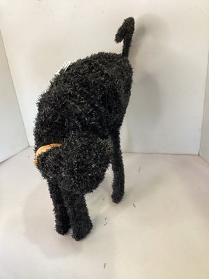 Halloween Black Tinsel Figure Cat Holiday Item