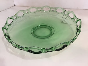 Lancaster Green Glass Bowl