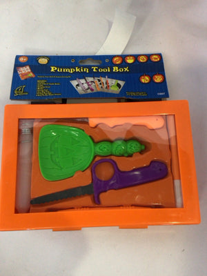 Tool Set Plastic Halloween Pumpkin Holiday Item