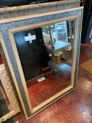 Natural/Gray Beveled Mirror