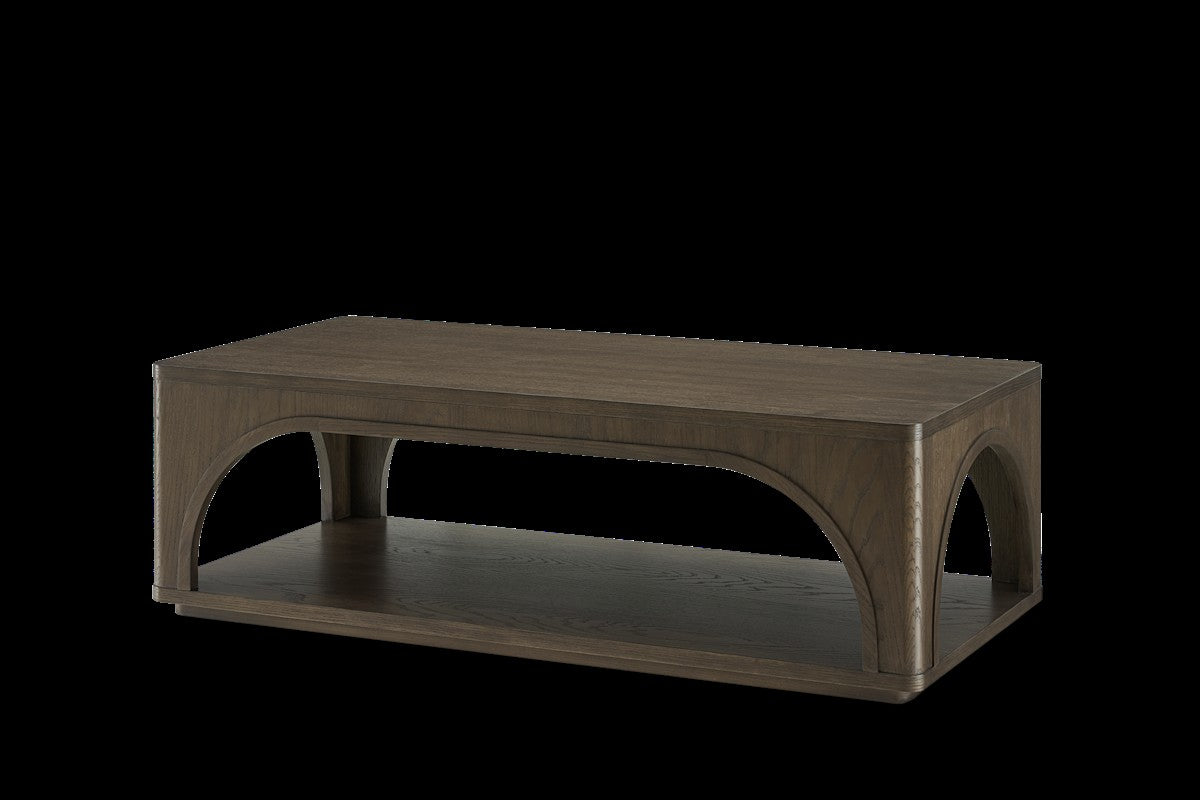 Coffee Oak Caramel Table