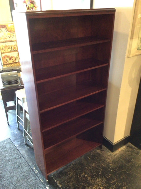 Inwood 5 Shelf Wood Cherry Bookcase/Bookshelf