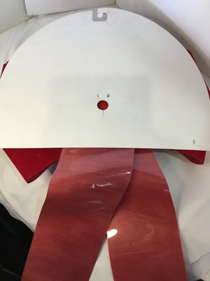 Martha Stewart Oversized Red Velvet Bow Holiday Item