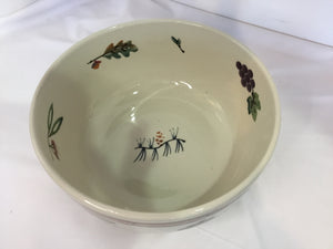 Hartstone Cream Stoneware Pine Holiday Item