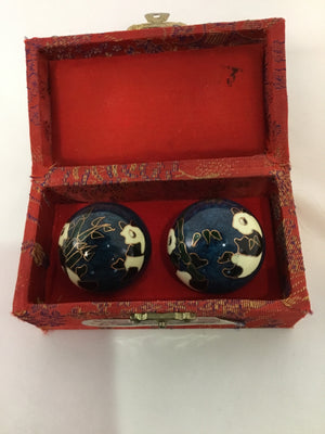 Chinese Blue/Black Pair Ball