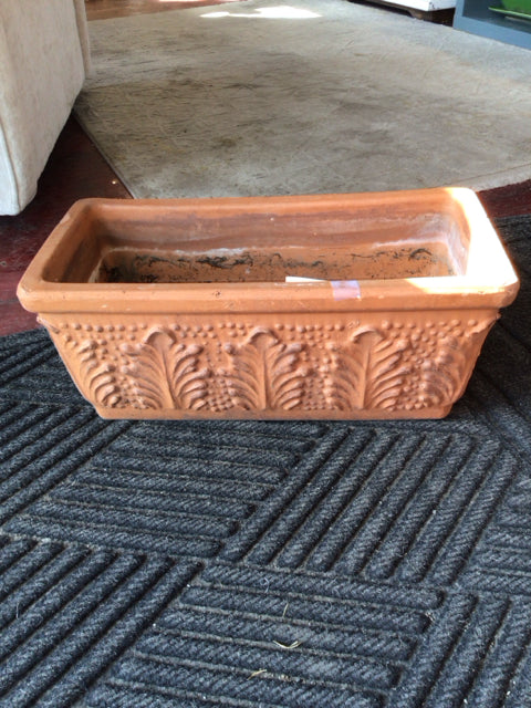Rectangle Terra Cotta Terracotta Planter