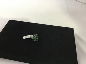 Green Rhinestone Ring