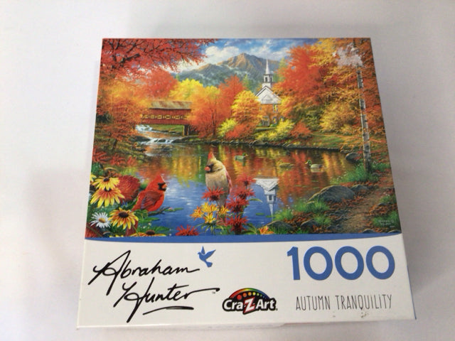 Multi-Color Fall Birds Puzzle
