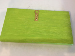 Wood Smile Green/Black Wall Decoration