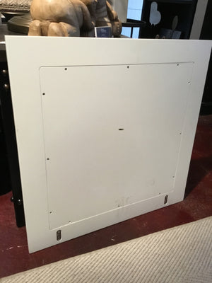 White Wood Mirror