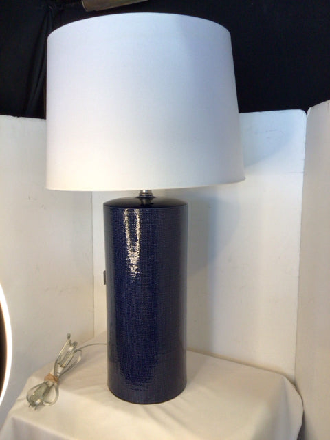 Blue Ceramic Lamp