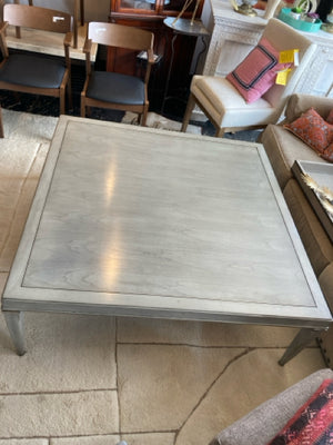 Hickory Chair Wood Coffee Greige Table