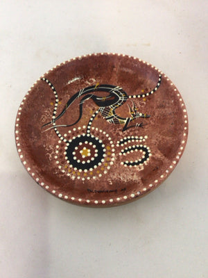 Native American Red/Black Pottery Bowl