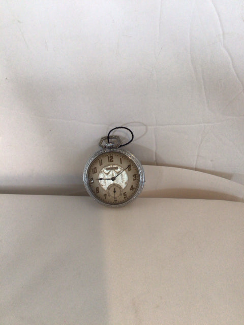 Standard Metal Silver Pocket Watch
