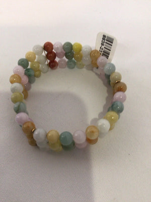 Multi-Color Beads Semi Precious Bracelet