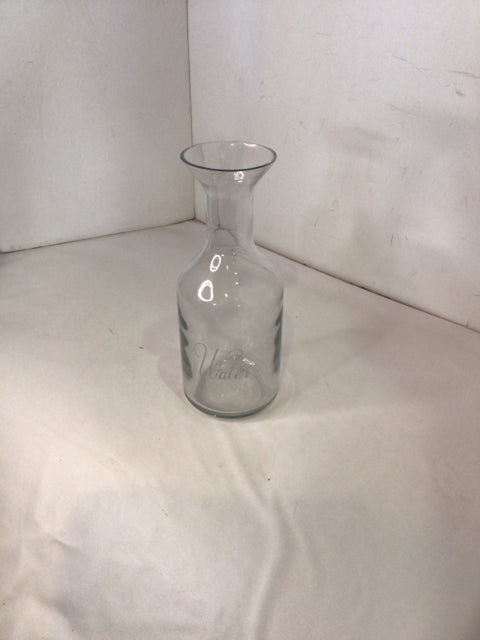 Clear Glass Water Pitcher