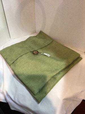 Green Polyester Pair Pillow Cover