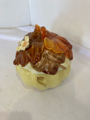 Fitz & Floyd Autumn Ceramic Dish