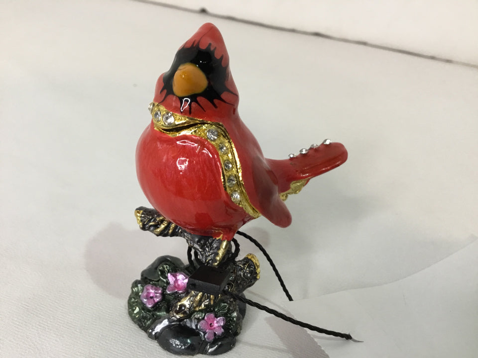 Enamel Cardinal Red Box