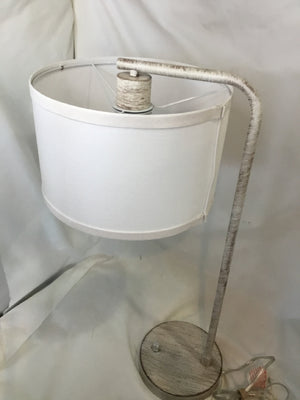 White Metal Lamp