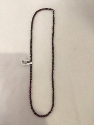 Purple Beaded Necklace