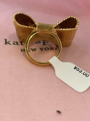 Kate Spade Gold Bow Ring