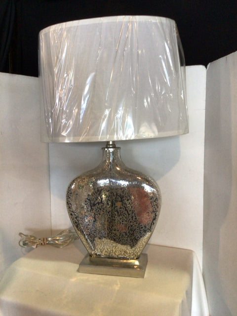 Mercury Glass Lamp