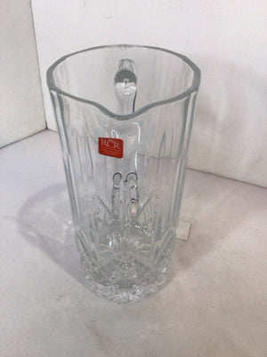 RCR Clear Crystal Pitcher