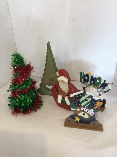 Bag of Multi-Color Wood Holiday Item