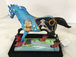Multi-Color Horse Figurine