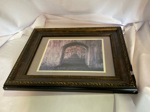 Hobby Lobby Print Dark Concert Architectual Framed Art