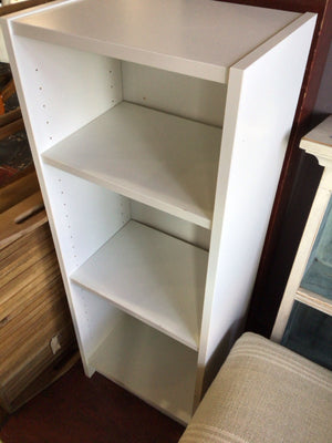 Laminate White Bookcase/Bookshelf