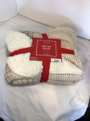 Sonoma Beige Polyester Throw