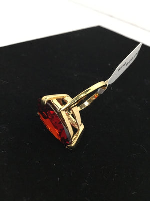 Red Rhinestone Ring