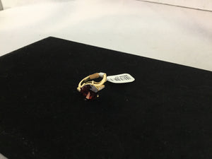 Purple Rhinestone Ring