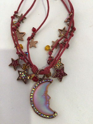Red Moon Necklace