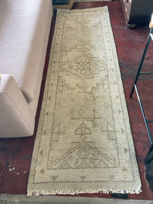 Runner Wool Cream Rug