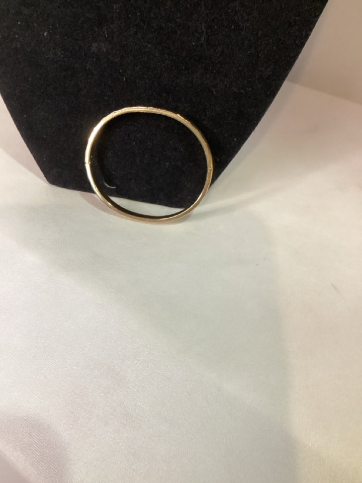 Metal Gold Bangle Bracelet