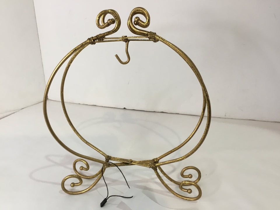 Ornament Hanger Gold Metal Holiday Item