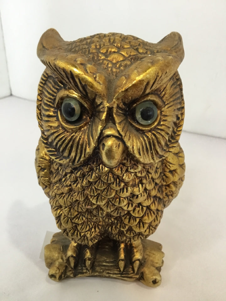 Gold Ceramic Figurine