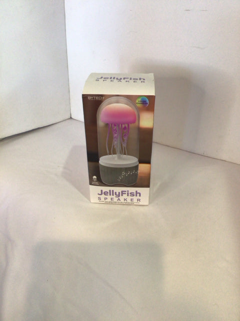 Gray/White Plastic Jelly Fish Speaker