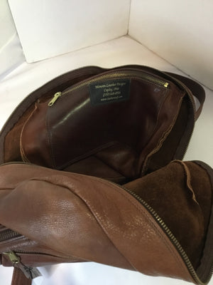 Leather Brown BackPack