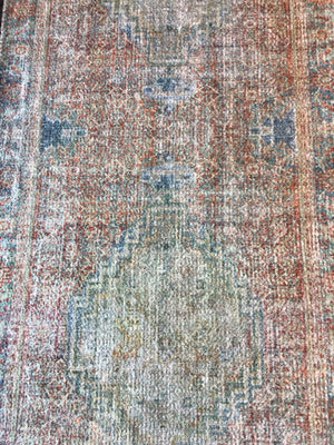 Runner Polyester Washable Pastel Rug