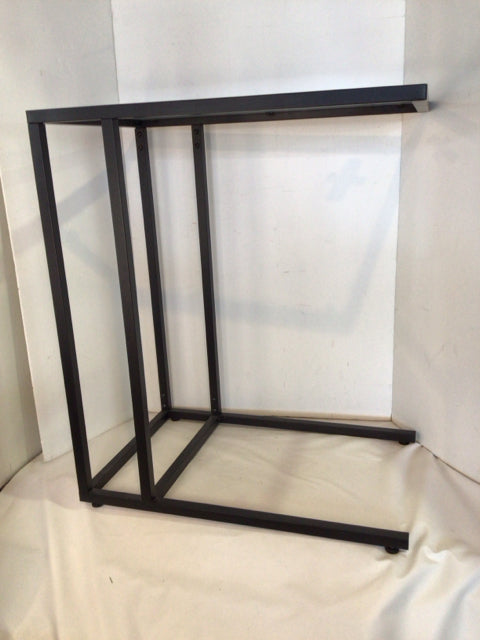 Metal/Glass Black Table