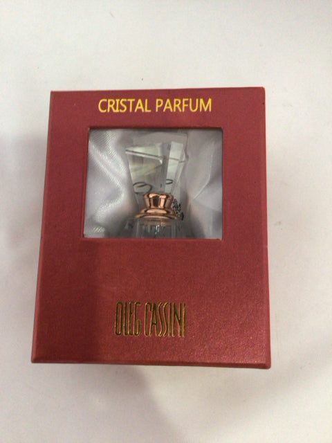 Oleg Cassini Perfume Crystal Bottle