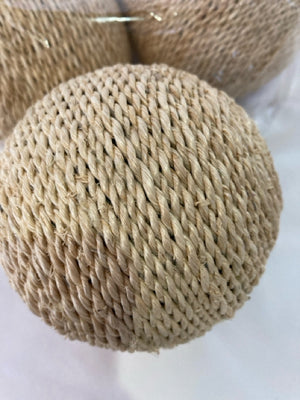 Set of 5 Natural Twine Ball