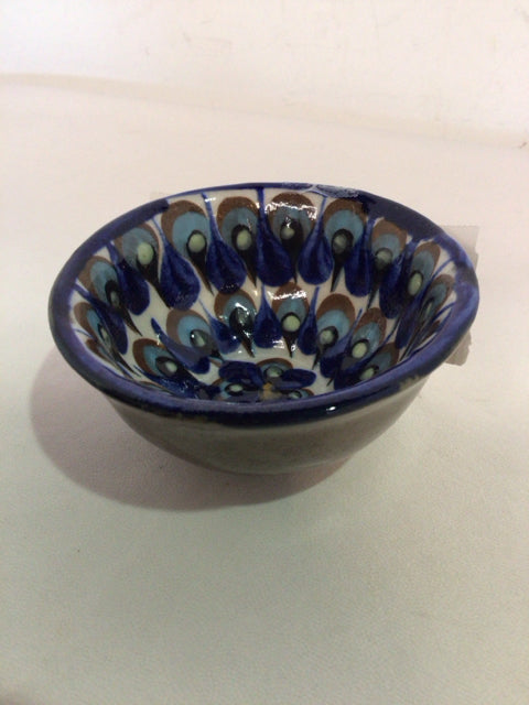Polish Blue/White Ceramic Bowl